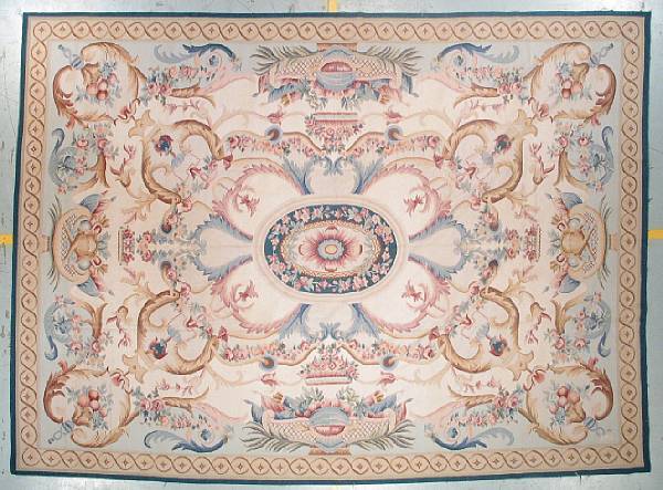 Appraisal: An Aubusson carpet size approximately ft x ft