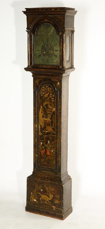 Appraisal: THOMAS CARTER BISHOP AUCKLAND AN th CENTURY LONGCASE CLOCK the