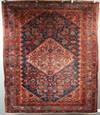 Appraisal: RUG - ' x ' - Oriental rug with serrated