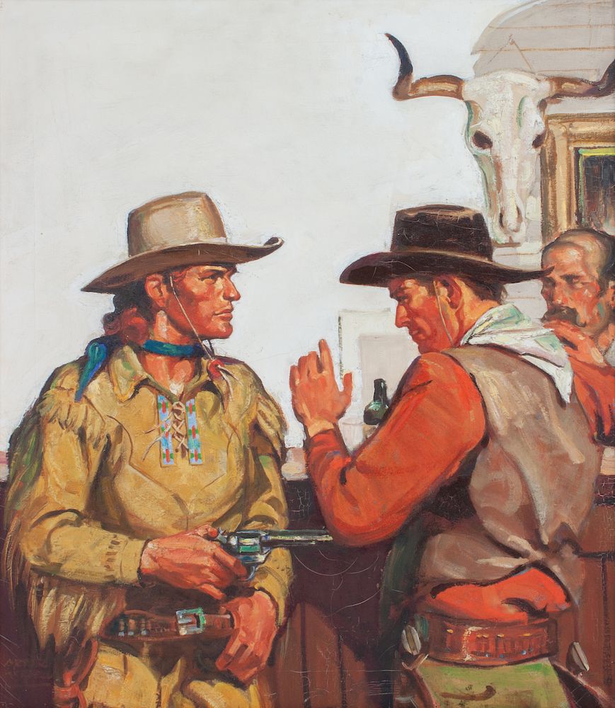 Appraisal: Arthur Roy Mitchell American - May th Wild West Weekly