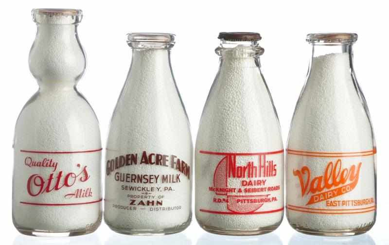 Appraisal: Lot of Pennsylvania Milk Bottles Description Lot includes one bottle