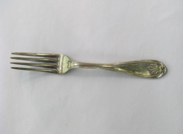 Appraisal: Group of twelve Pure Coin Silver Luncheon Forks all monogrammed