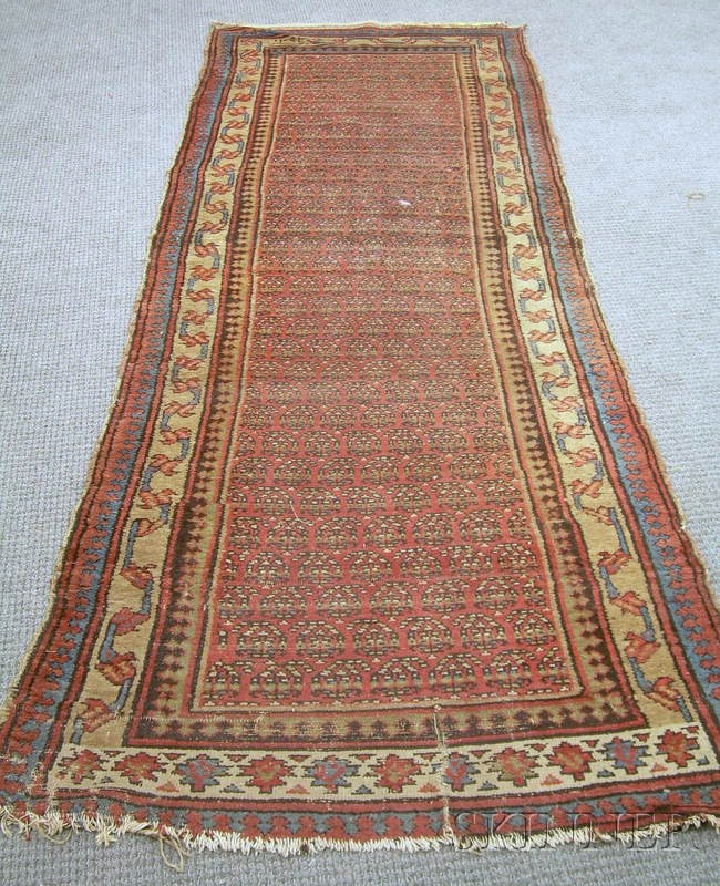 Appraisal: Northwest Persian Long Rug dated ft in x ft in