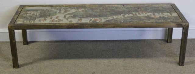 Appraisal: Midcentury Phillip Kelvin Laverne Coffee Table With Laverne Gallery Label