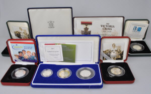 Appraisal: A set of four Royal Mint silver two pounds coins