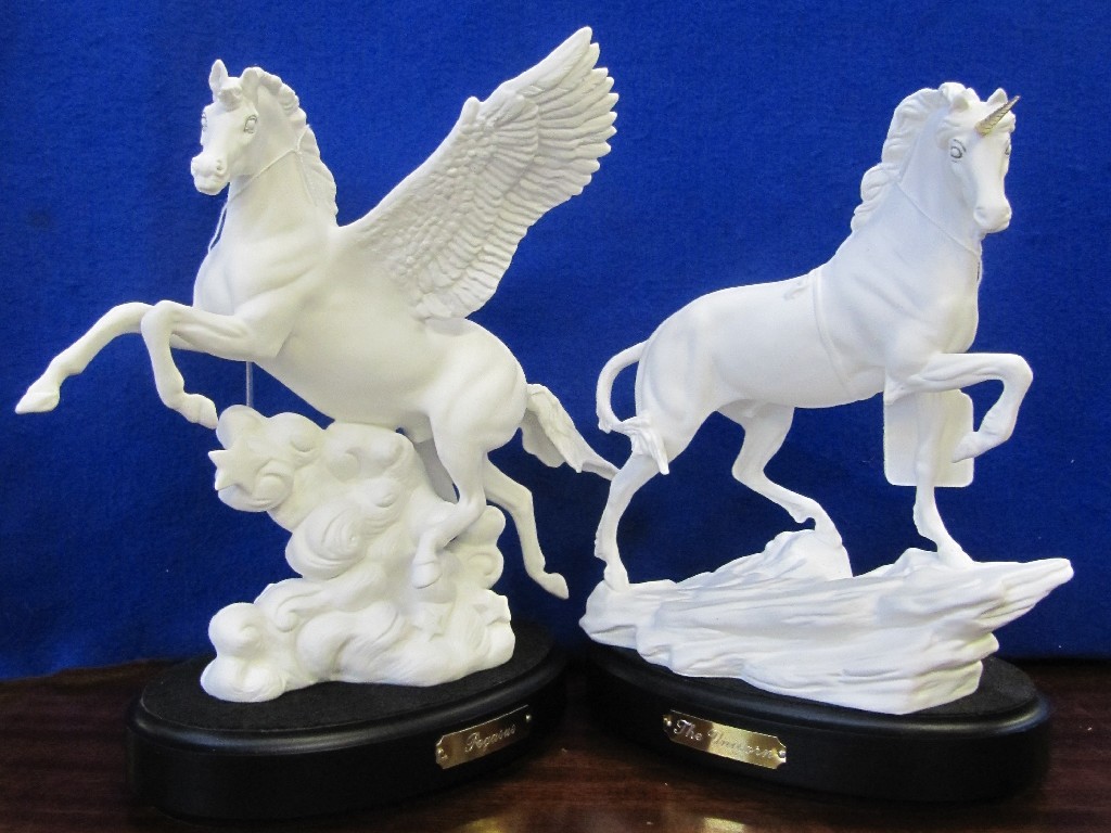 Appraisal: Royal Doulton figure Unicorn HN and another Pegasus HN