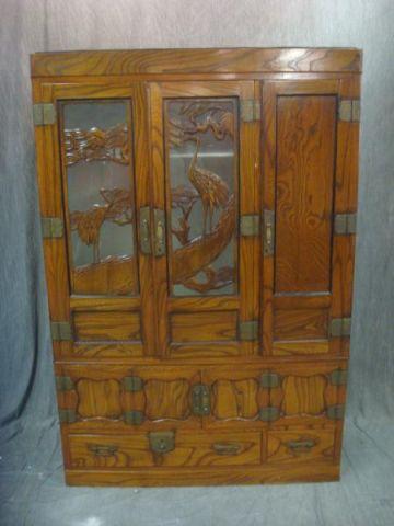 Appraisal: Korean 's Cabinet From a Larchmont home Dimensions ' H