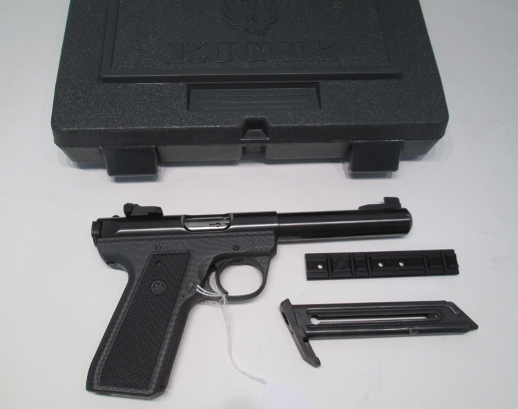 Appraisal: RUGER MK III SEMI AUTOMATIC PISTOL Target Model lr caliber