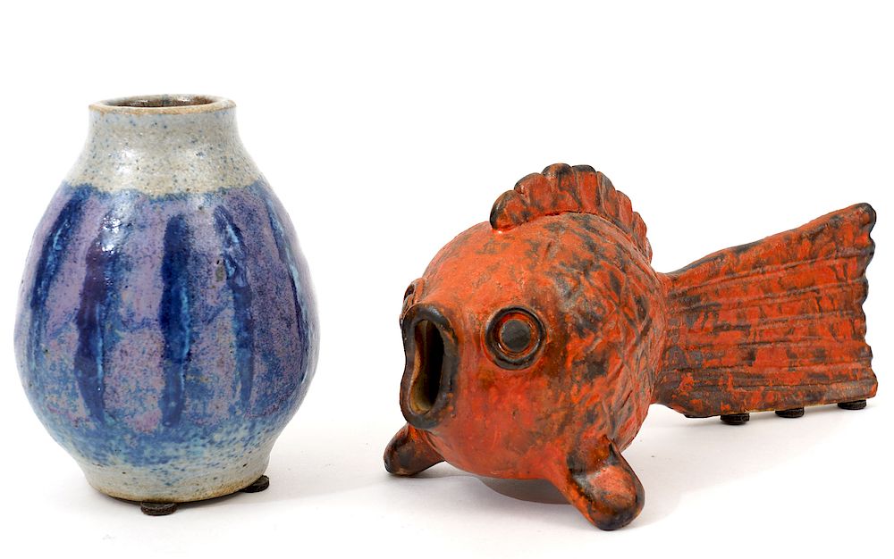 Appraisal: Pieces of Pottery by Thomas Kakinuma pieces of Tommy Kakinuma