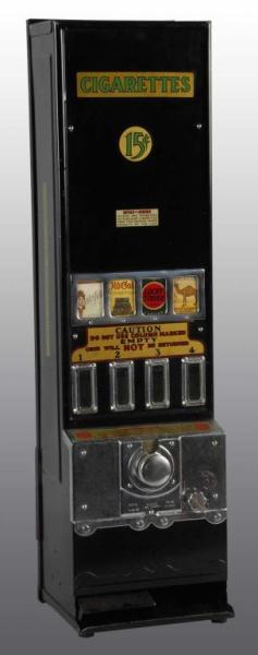 Appraisal: Cigarette -Cent Dispenser Machine Description Advance Machine Co Working Condition