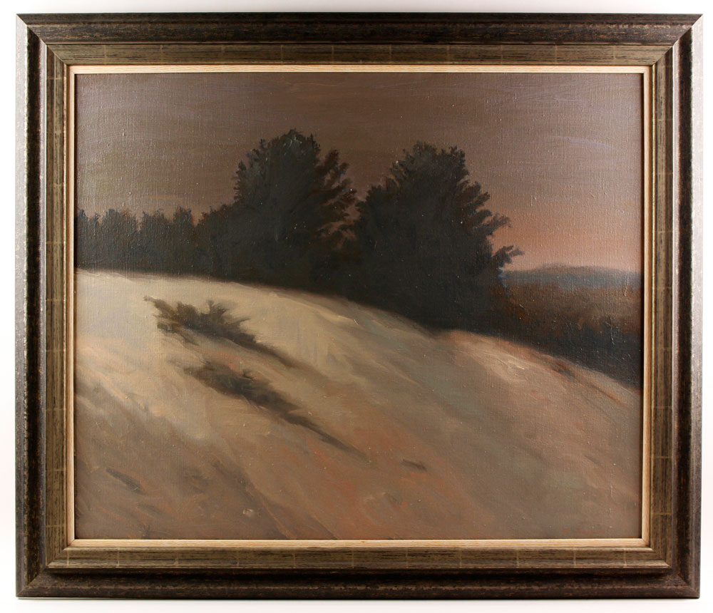 Appraisal: - Isaak Landscape O C Nicholas Isaak American - winter