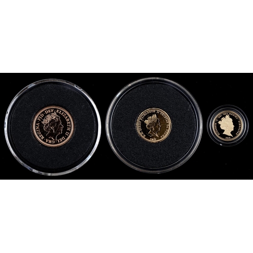 Appraisal: Gold coins Half sovereign Gibraltar quarter sovereign and fine gold