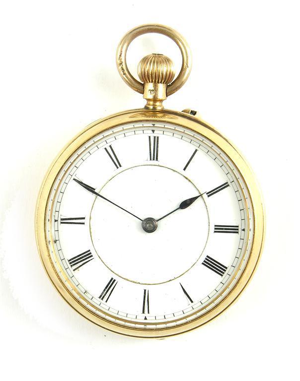 Appraisal: An ct gold ladies keyless lever watch