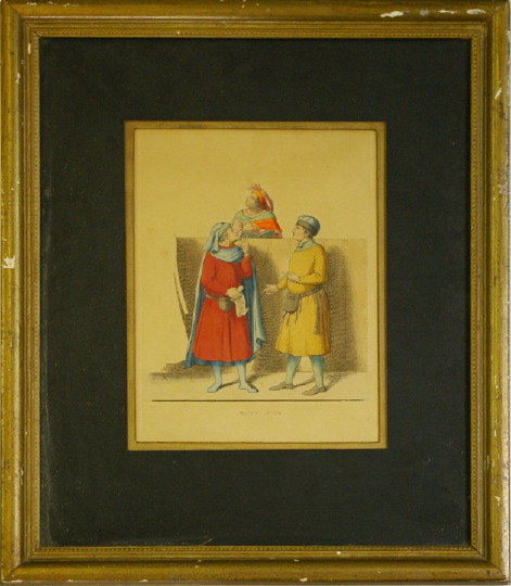 Appraisal: Continental School Late th Early th Century Three Renaissance Figures