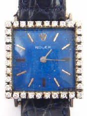 Appraisal: Rolex A lady's stainless steel wristwatch dial movement and case