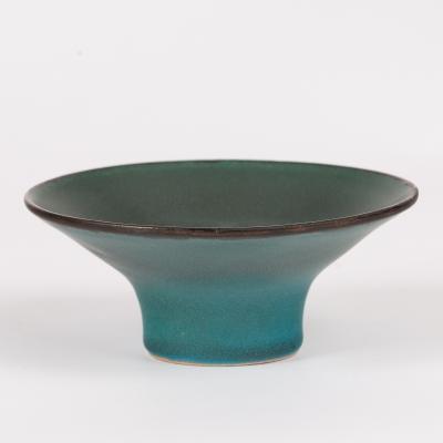 Appraisal: Abdo Nagi - a footed porcelain bowl with flaring rim