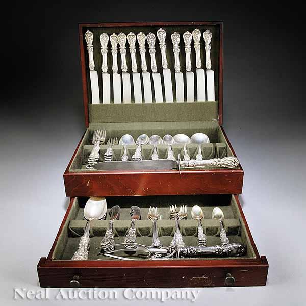 Appraisal: A Reed and Barton Francis st Sterling Silver Flatware Set