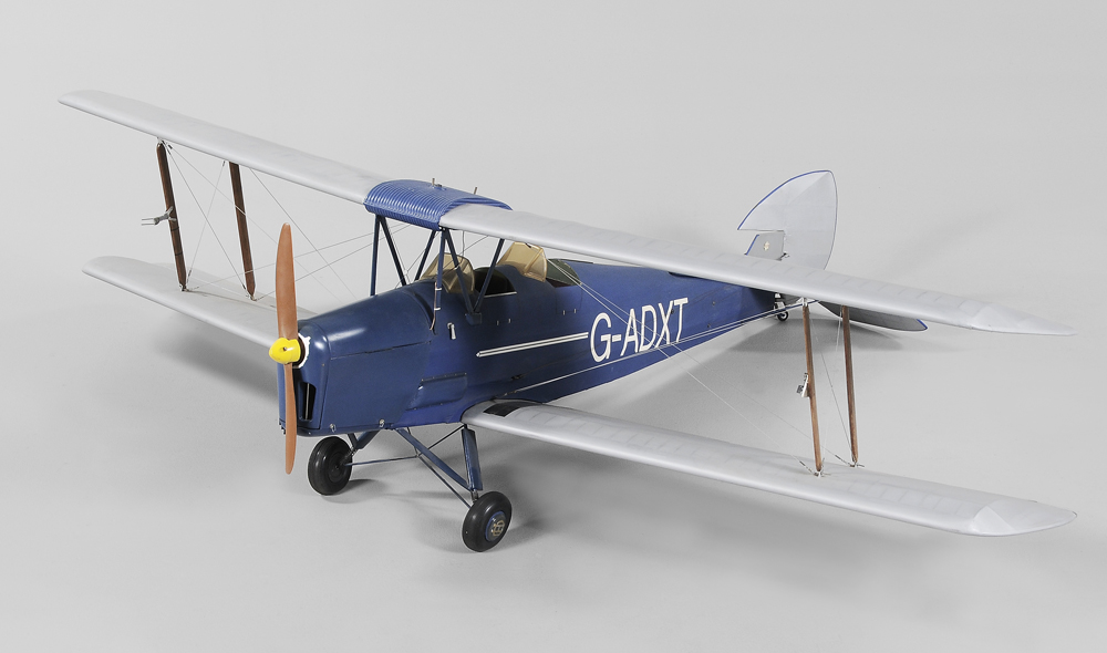 Appraisal: Flying Model Airplane De Havilland Tiger Moth British or American