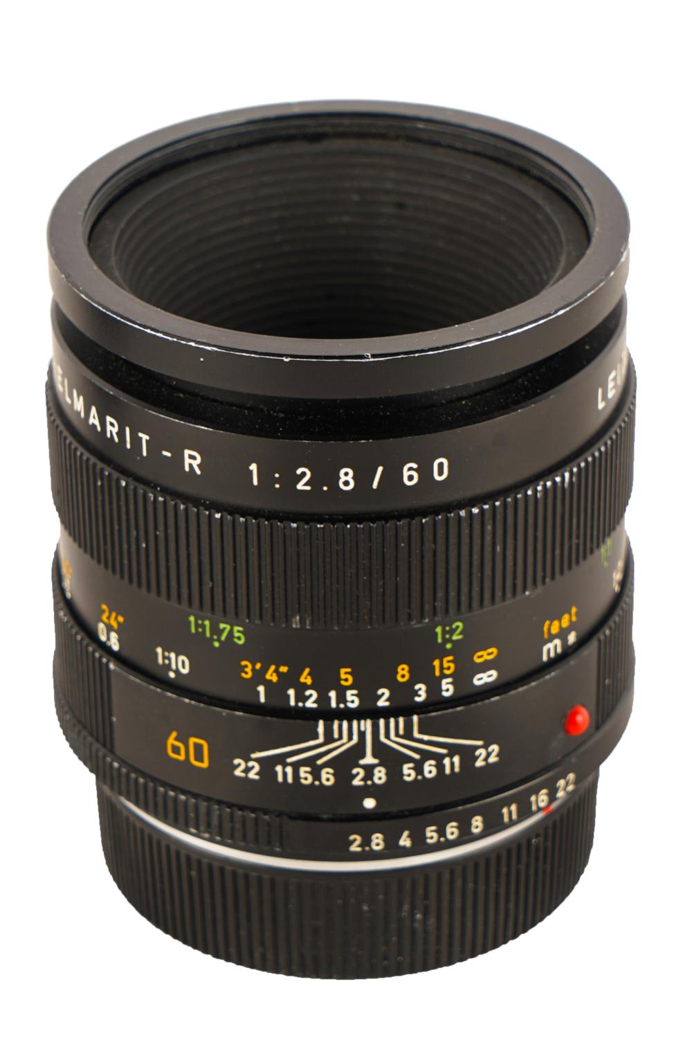 Appraisal: LEITZ WETZLAR MM F MACRO-ELMARIT-R LENSR-Mount lens Provenance The Estate