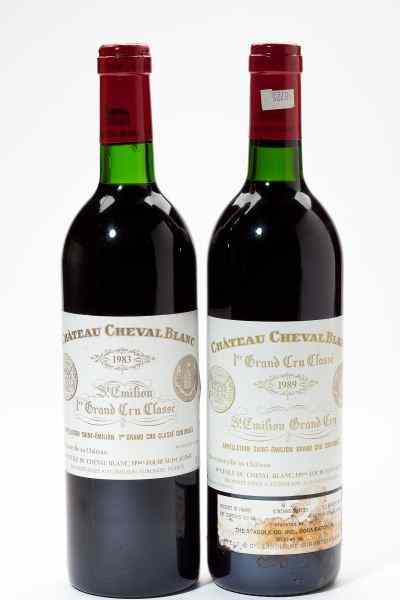 Appraisal: Chateau Cheval Blanc total bottlesVintage St Emilion bn Vintage St