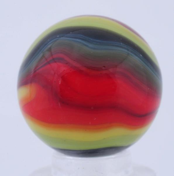 Appraisal: Outstanding Akro Agate Hybrid Popeye Marble Very unusual popeye style