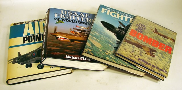 Appraisal: Lot of four military aircraft reference volumes