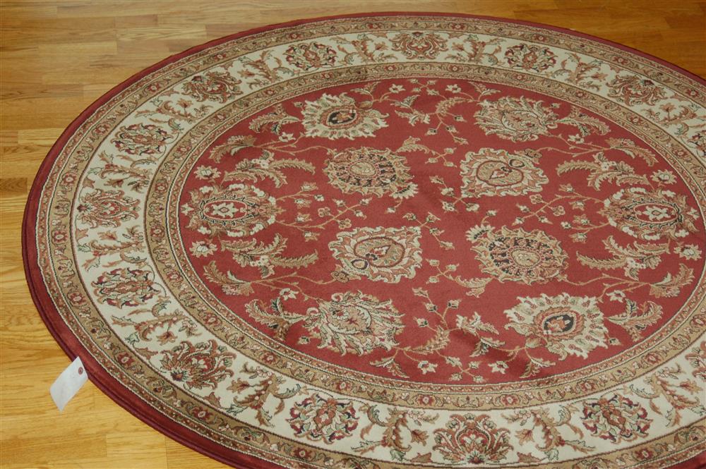 Appraisal: SPHINX BY ORIENTAL WEAVERS ROUND RUG having a pattern of