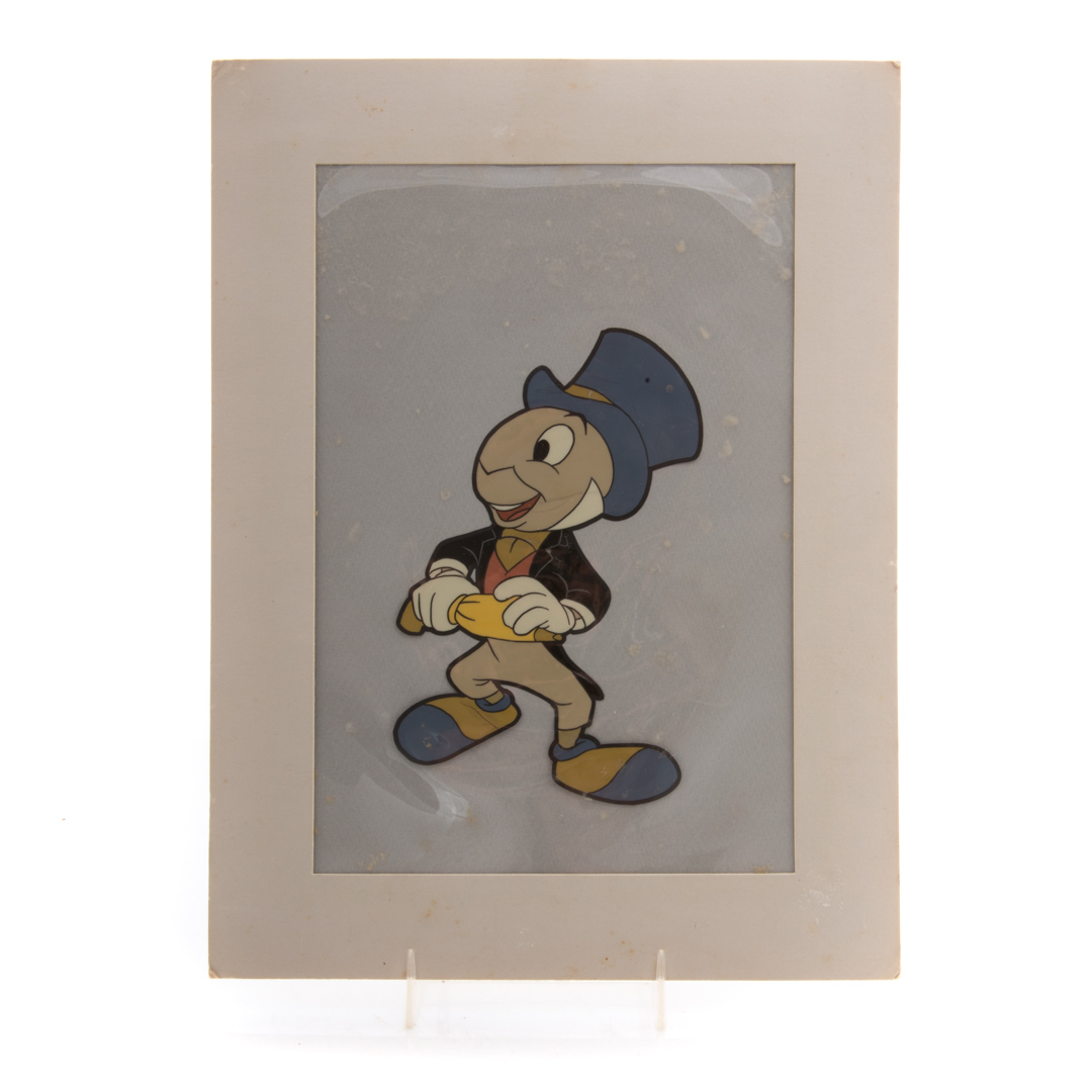 Appraisal: Walt Disney animation cel Jiminy Cricket circa - from the