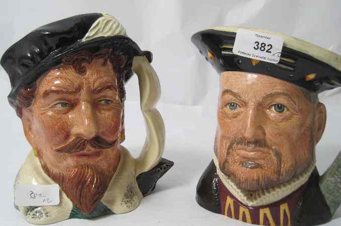 Appraisal: Royal Doulton large Character Jug Sir Francis Drake D and