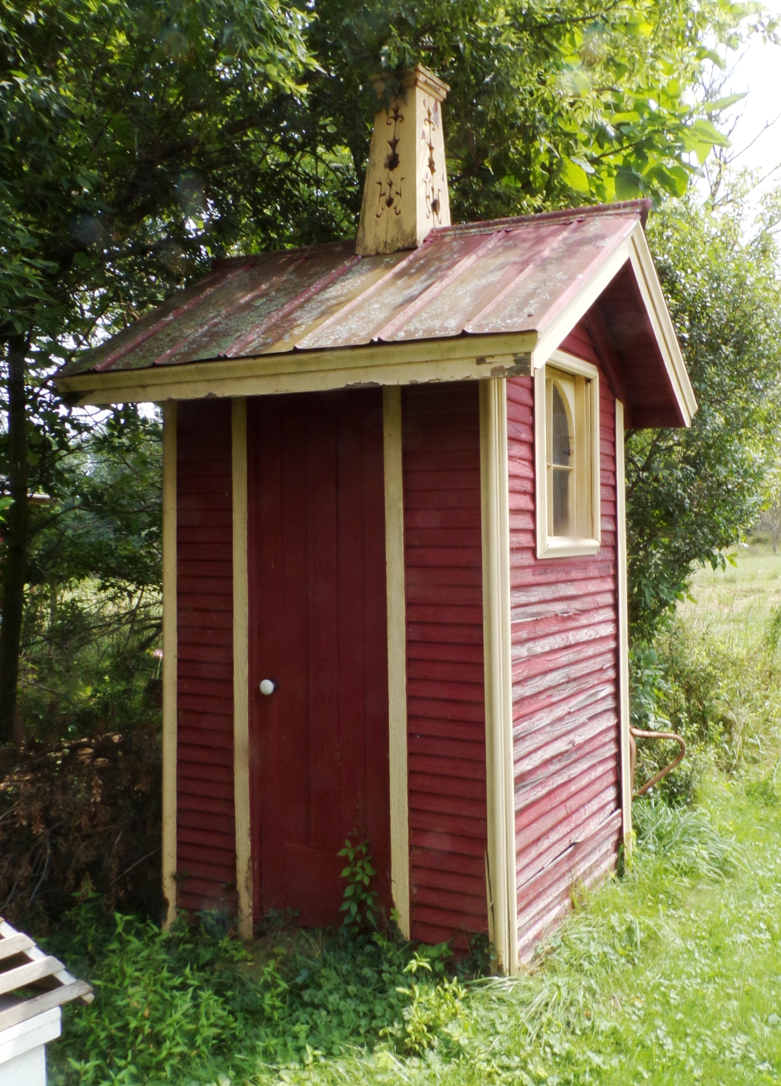 Appraisal: Outhouse -seater