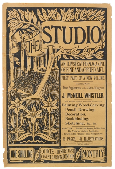 Appraisal: AUBREY BEARDSLEY - THE STUDIO x inches x cm Condition