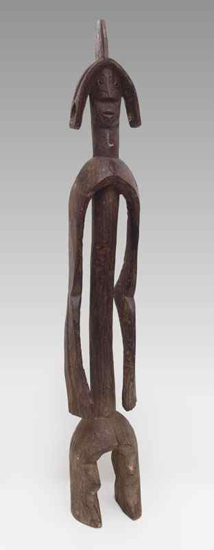 Appraisal: CARVED AFRICAN MUMUYE LAGALANGANA FIGURE NIGERIA '' x '' x