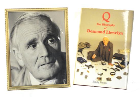 Appraisal: LLEWELYN Desmond Autographed and signed copy of Sandy Hernu's Q