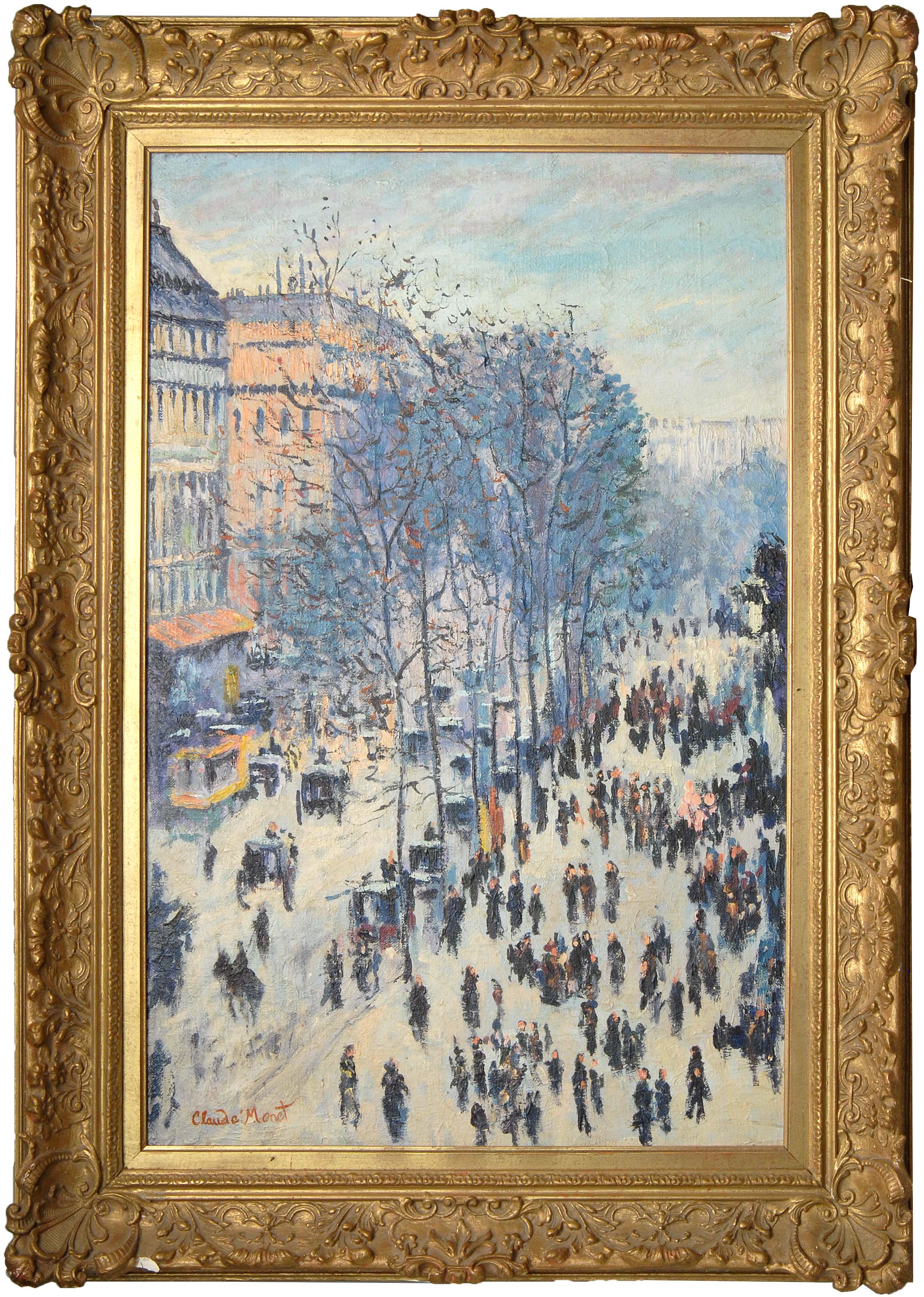 Appraisal: ELMYR DE HORYHungarian American - Boulevard des Capucines Paris Signed