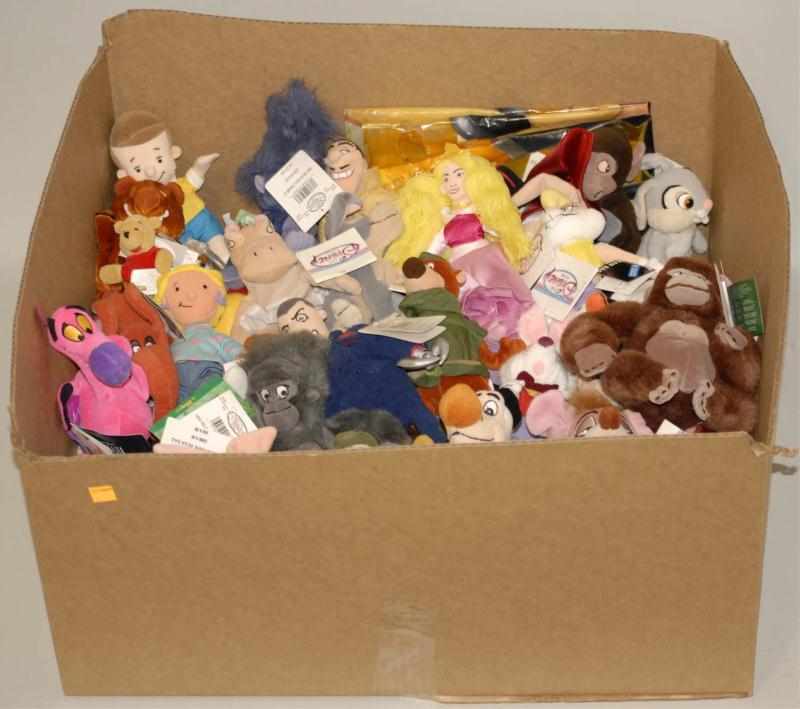 Appraisal: Lot of Assorted Character Plush Toys Condition Excellent Size Largest