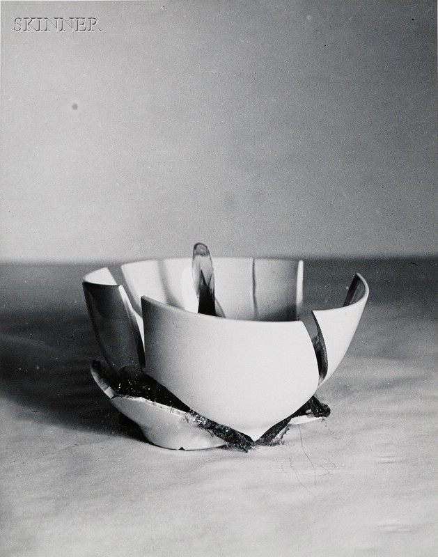 Appraisal: Harold Eugene Edgerton American - Two Images Coffee Cup and