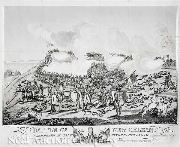 Appraisal: After William Edward West American - Battle of New Orleans