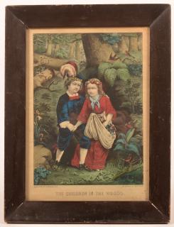 Appraisal: Currier Ives The Children in the Woods Print Currier Ives