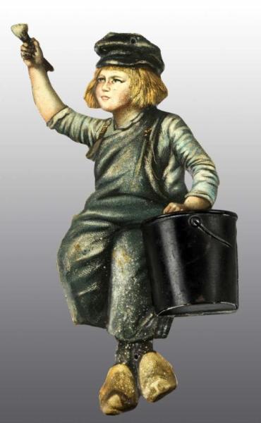 Appraisal: Tin Dutch Boy Painter Die-Cut Match Holder Description Nice example