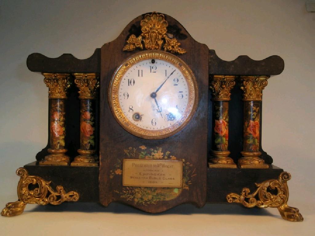 Appraisal: An early thC American mantel clock by Seth Thomas Clock