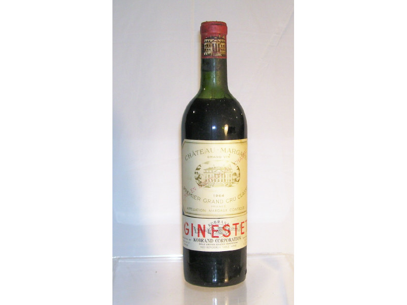 Appraisal: Chateau Margaux Vintage - ml bottle High-shoulder level From the