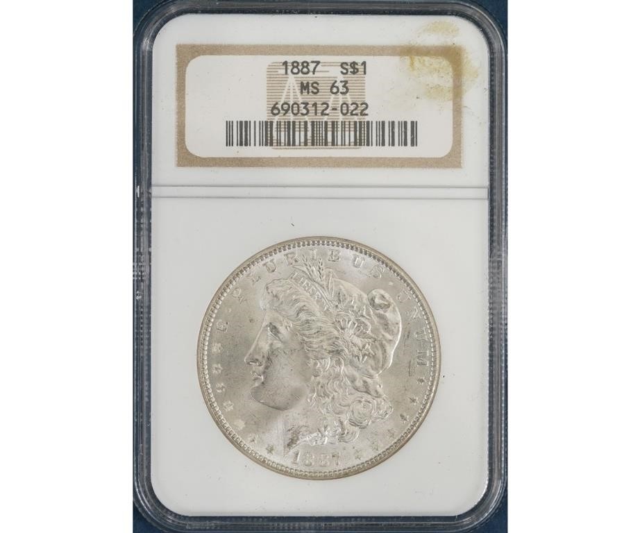 Appraisal: Morgan silver dollar MS