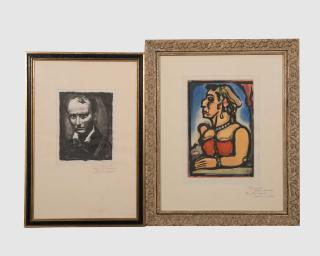 Appraisal: GEORGES HENRI ROUAULT French GEORGES HENRI ROUAULT French - Three