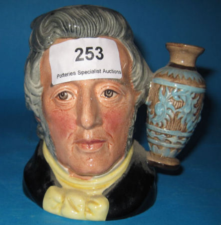 Appraisal: Royal Doulton small Character Jug Sir Henry Doulton D