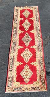 Appraisal: ' x ' Persian Kerman rug ' x ' Persian