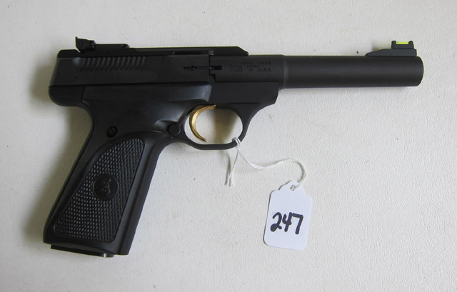 Appraisal: BROWNING BUCK MARK SEMI AUTOMATIC PISTOL lr caliber heavy barrel