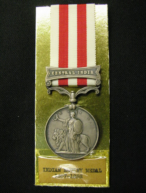 Appraisal: BRITISH MILITARY INDIA MUTINY MEDAL - Awarded to Pte Chas