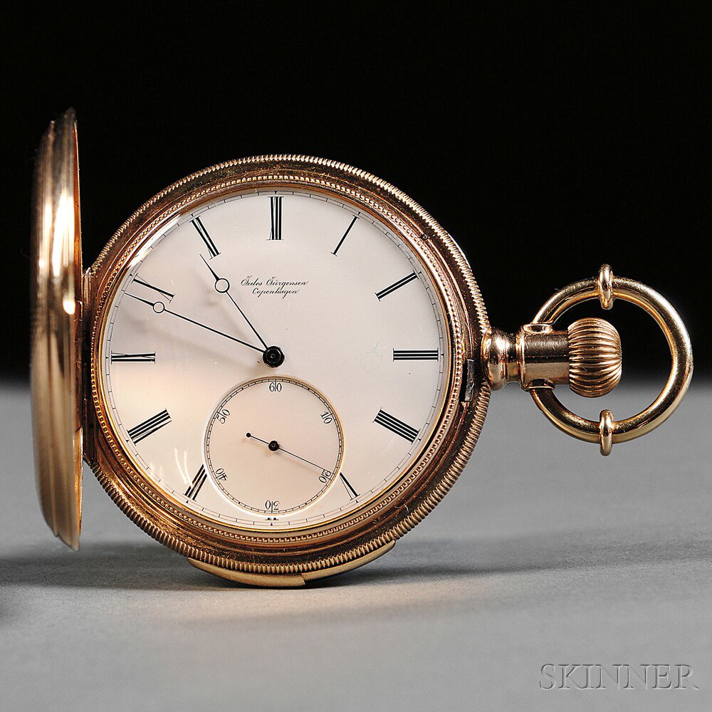 Appraisal: Jules Jurgensen kt Gold Five- minute Repeating Watch Copenhagen c