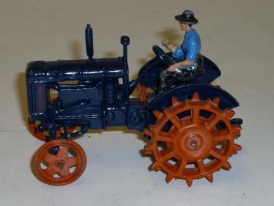 Appraisal: A Fordson Tractor probably Britains in blue with red spade