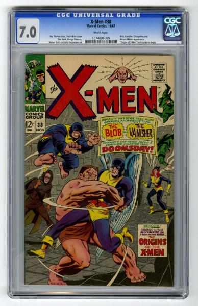 Appraisal: X-Men CGC Marvel Comics Click for full description